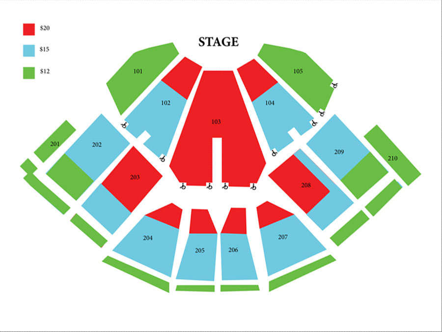 Chart Map (Select A Section)